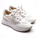 Softwaves sneaker wit macramé 8.95.15